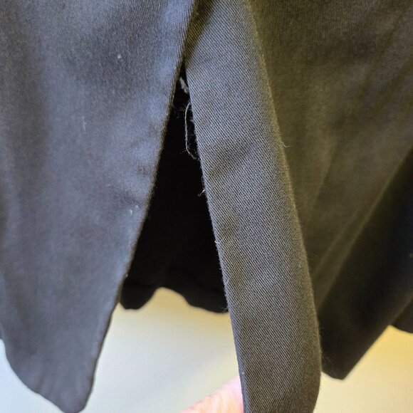 Vintage Black Aztec Fringe Blazer Jacket With Silver Button Art to Wear Festival - Picture 7 of 12